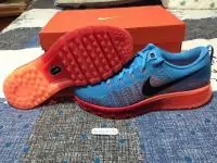 nike flyknit air max 2019U limited femme edition sneakers bleu orange